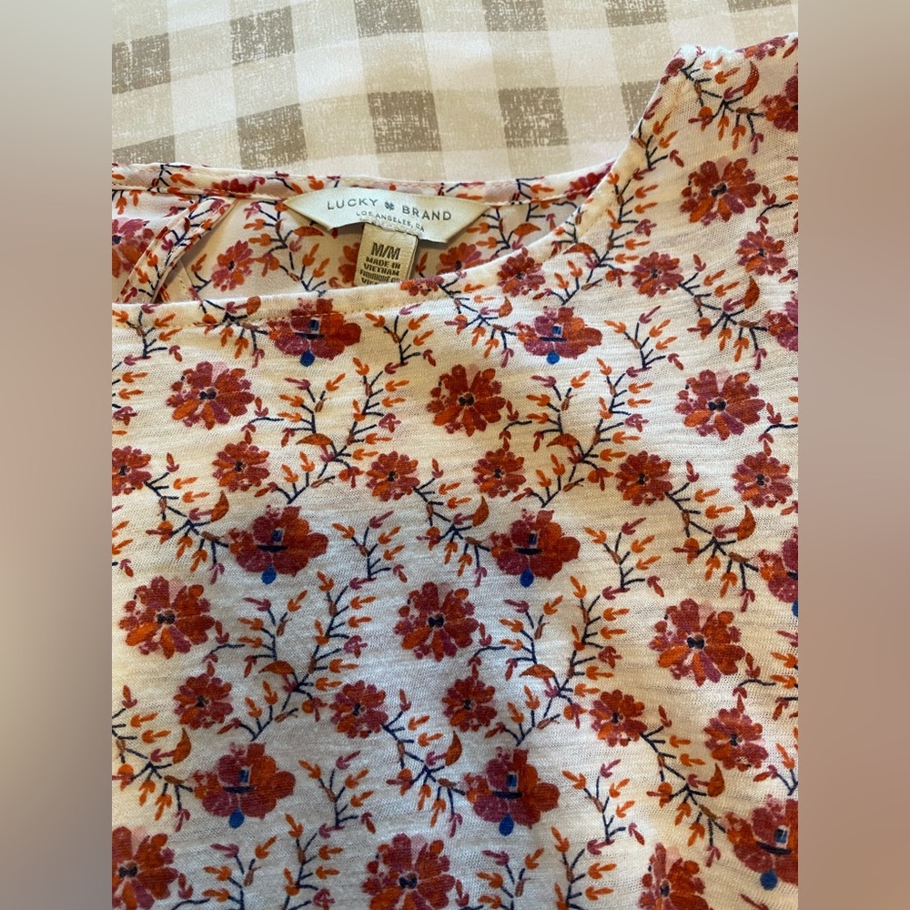 Floral Print Women's Top